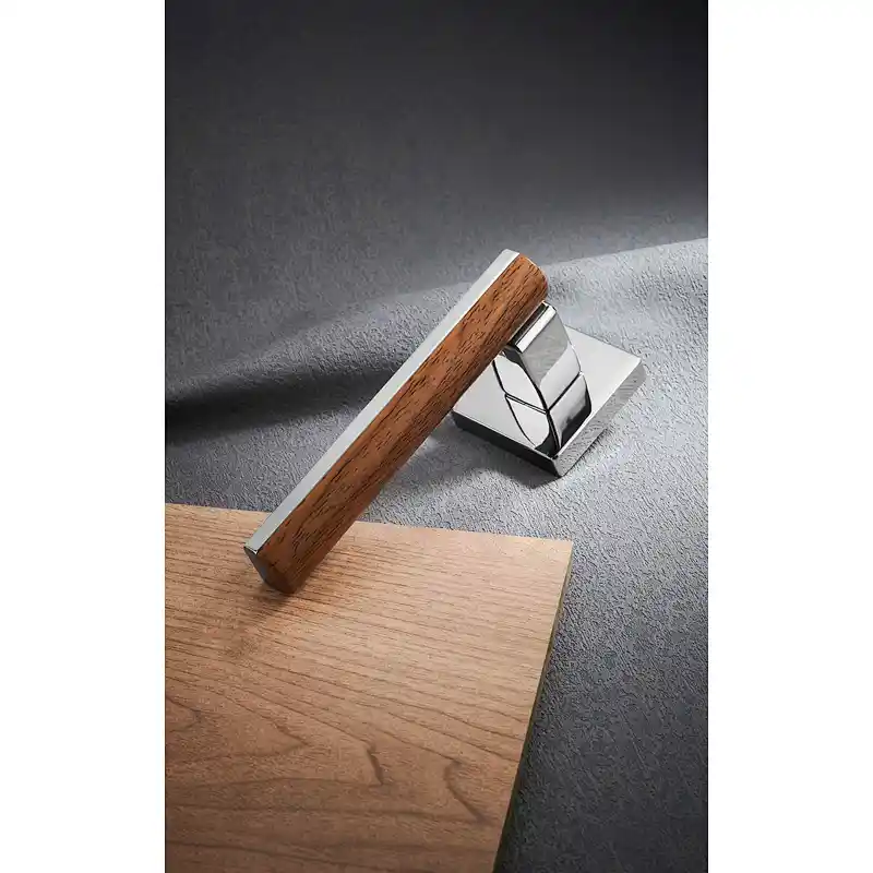 Square Rosette Zinc Handle Lock For Main Door